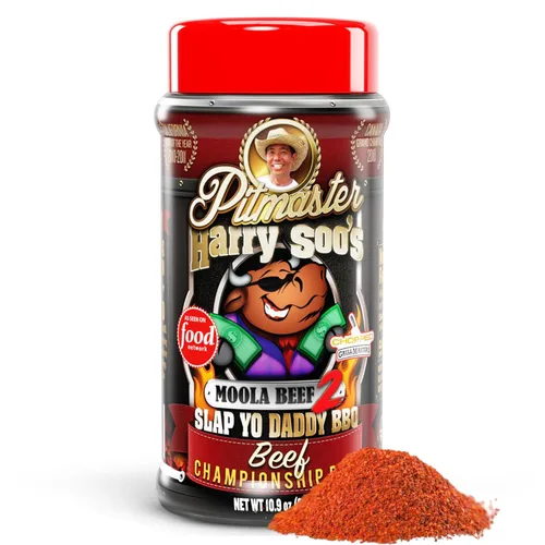 Vista 19 de Slap Yo Daddy BBQ Rub Seasoning, California Style Santa María – Condimento de Santa María galardonado de PItmaster Harry Soo – Savory SPG Rub