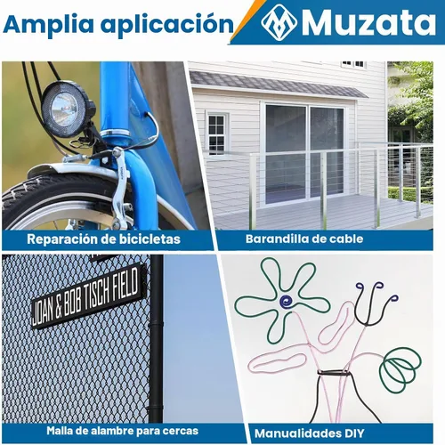 Vista 5 de Muzata Cortador de cables para barandillas de cable y otros proyectos