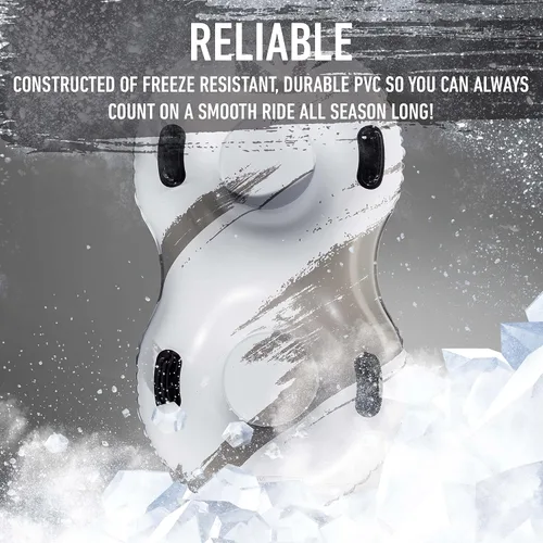 Vista 3 de Franklin Sports Rubber Snow Tube with Cover