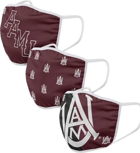 Vista 23 de FOCO - Cubrebocas universitario de la NCAA para adultos (unisex, 3 unidades)