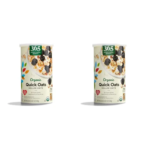 Vista 9 de 365 by Whole Foods Market, Avena rápida enrollada orgánica, 18 onzas
