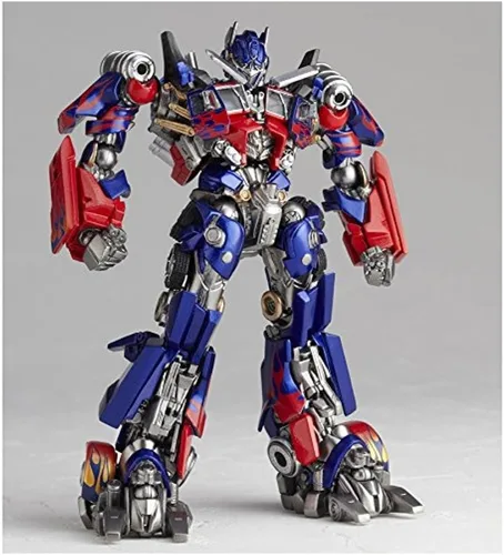 Vista 2 de Animewild SFX Revoltech Series No.030 Optimus Prime Nueva versión del paquete