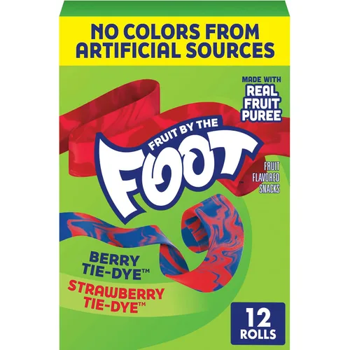 Vista 18 de Fruit by the Foot - Aperitivos con sabor a fruta, paquete variado, 4.5 onzas, 6