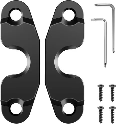 Vista 8 de Kit de reparación de visera solar de aleación de aluminio mejorado para Jeep, clip de visera solar resistente Veharvim compatible con Jeep Wrangler