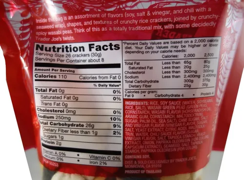 Vista 2 de Trader Joe's - Mezcla de galletas de arroz horneadas sin gluten, 8.01 oz (paquete de 5)