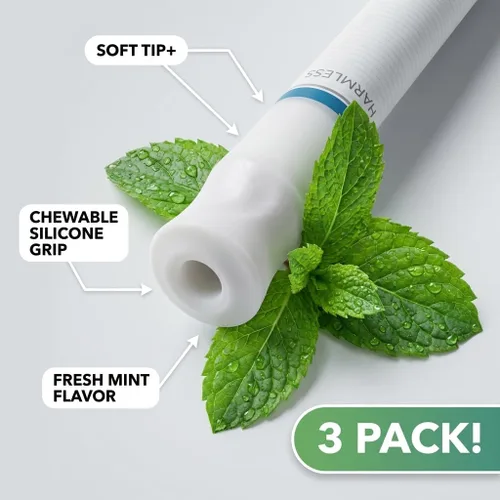 Vista 3 de QuitGo Inhalador sin humo de punta suave sin vapor, 100% natural, sin nicotina para reemplazo de hábitos de apoyo oral cuando quieres dejar de fumar
