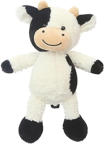 Vista 6 de Animales de peluche de vaca de 9 pulgadas, peluche de vaca suave para niños