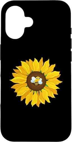 Vista 32 de Cute Bumblebee Sunflower Bee Honeybee Floral Flower Lover Case for iPhone 17