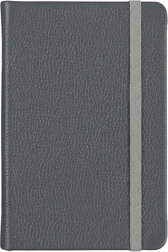 Vista 15 de Cuaderno de escritura clásico de cuero, de tapa dura, cierre elástico, páginas con rayas estrechas, colección Inspire