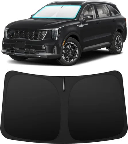 Vista 214 de INSAUTO Accesorios para parasol de parabrisas de ajuste personalizado para Acura RDX 2019-2026, parasol plegable para ventana delantera, reflector