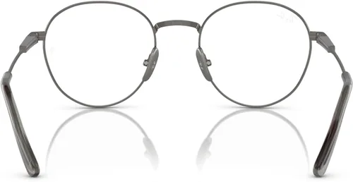 Vista 4 de Ray-Ban Rx8782 David Titanium Round Prescription Eyewear Frames