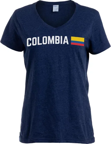 Vista 72 de Nations of the World - Camiseta con cuello en V para mujer