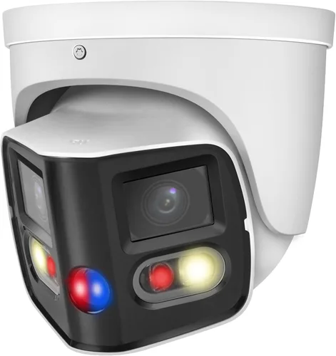 Vista 9 de VIKYLIN 4K 8MP POE IP AI Wizsense Cámara, DMSS/SmartPss Lite, disuasión activa con audio bidireccional, visión nocturna inteligente de doble luz