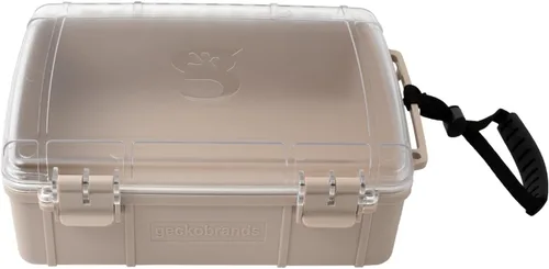 Vista 20 de geckobrands Caja seca impermeable, mediana, negra