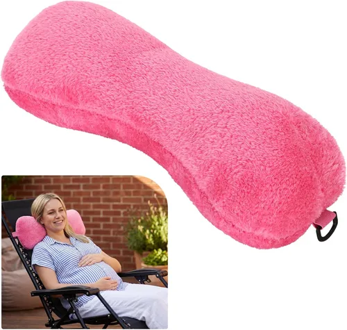 Vista 9 de Colingmill 1 almohada cervical para reposacabezas de silla reclinable Negro