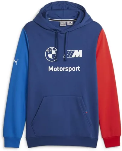 Vista 2 de PUMA Sudadera con capucha de forro polar BMW M Motorsport Essentials para hombre