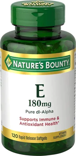 Vista 2 de Nature's Bounty E 180mg Pure dI-Alpha Softgels, 120
