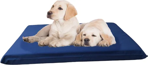 Vista 9 de Cama para perros de espuma viscoelástica con infusión de gel de alta densidad con funda externa duradera impermeable para todo tipo de clima