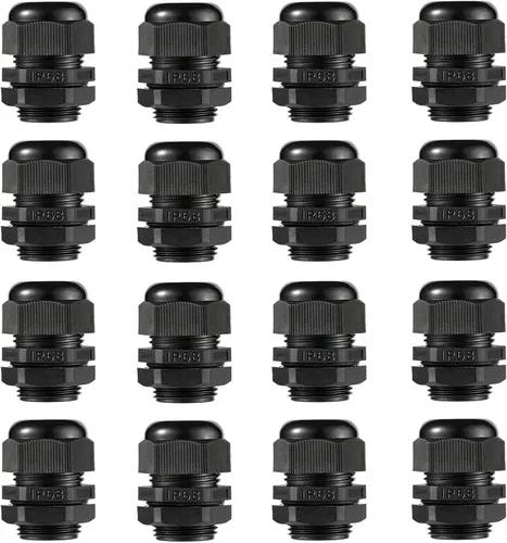 Vista 24 de Prensaestopas PENGLIN - Conector de cable de nailon NPT de 1-1/2 pulgadas, conector de cable de alivio de tensión, tuerca de bloqueo ajustable