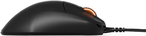 Vista 4 de SteelSeries Prime mouse para videojuegos FPS, 18,000 CPI, sensor óptico TrueMove Pro, 5 botones programables, interruptores ópticos magnéticos