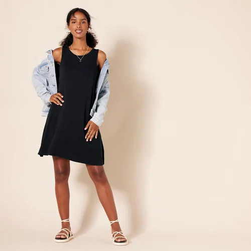 Vista 5 de Tienda Essentials - Vestido con vuelo y sin mangas para mujer (disponible en tallas extragrandes)