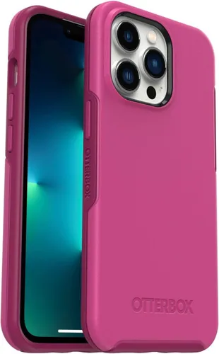 Vista 11 de OtterBox iPhone 13 Pro (Solo) - Funda de la Serie Symmetry - Cama de Rosas - Ultra-Elegante - Compatible con Carga Inalámbrica - Bordes Elevados