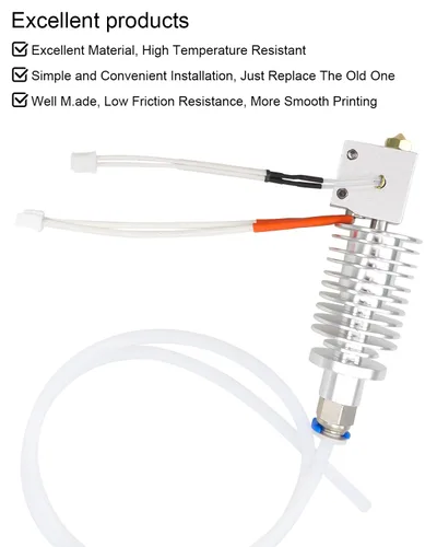 Vista 5 de Kit de extrusora de impresora 3D para Anycubic Kobra Max, cabezal de impresión Hotend ensamblado con impresora 3D con 5 calcetines de silicona