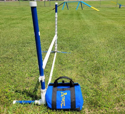 Vista 7 de ActiveDogs Agility - Bolsa de arena grande de baja gravedad, capacidad de bolsa de 20 #, alforja no restrictiva para estabilizar el túnel