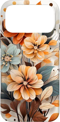 Vista 22 de Cute Fall Flower Sublimation Clipart Autumn Leaves Case for iPhone 17