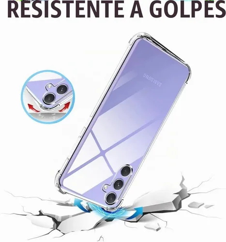 Vista 5 de Funda transparente compatible con Samsung Galaxy A54 5G