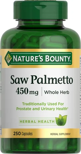 Vista 7 de Pastillas Nature's Bounty de palma enana americana, 0.01 oz, 074312441912, 1, 1