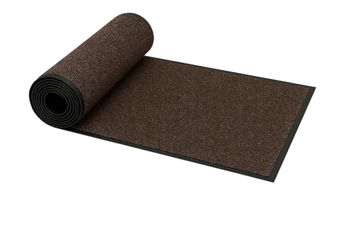 Vista 3 de Guardian Platinum Series Tapete Limpiador de Piso Interior, Goma con Alfombra de Nailon, 4'x17', Marrón