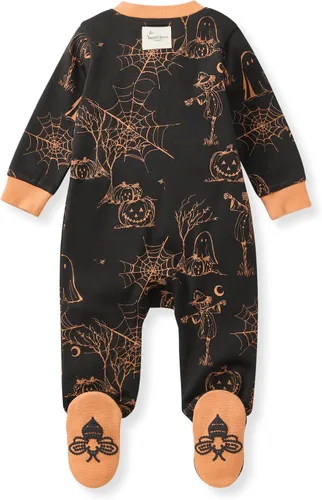 Vista 159 de Burt's Bees Baby - Pijama de una pieza para bebé, mameluco para dormir y jugar, algodón 100% orgánico, cremallera frontal