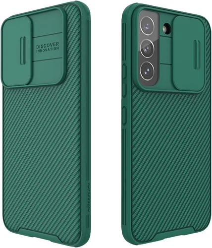 Vista 12 de Mangix Funda para Samsung Galaxy S22 Ultra con cubierta para cámara, delgada funda protectora de policarbonato delgado a prueba de golpes