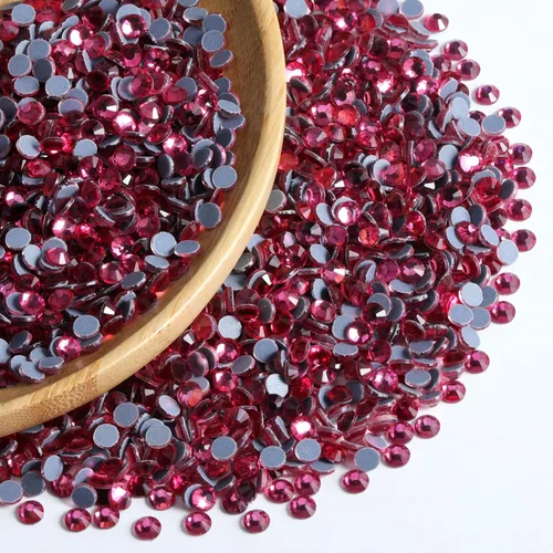 Vista 49 de 6000 PIEZAS Diamantes de Imitación Hotfix a Granel, Diamantes Naranja para Manualidades y Ropa, Diamantes de Imitación para Decoración DIY, SS10