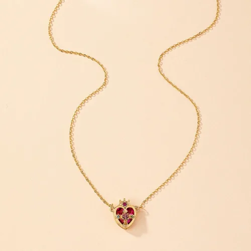 Vista 4 de POYAMUSE Collar con colgante de estrella guardiana de anime para mujeres, joyería de cosplay Corona