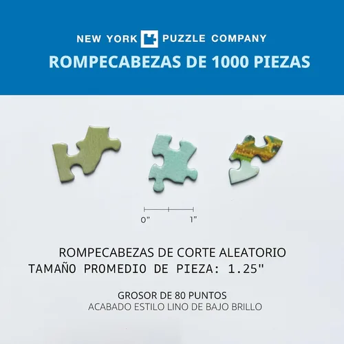 Vista 5 de Nueva York Puzzle Company – New Yorker Baby It 's cold outside – rompecabezas de 1000 piezas. Baby It's Cold Outside 1000 Pieza