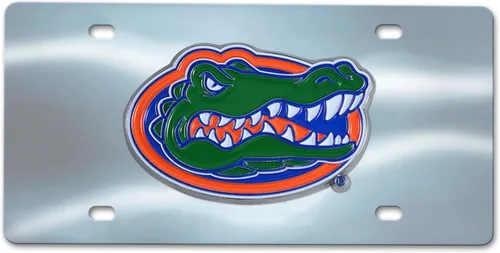 Vista 12 de FANMATS NCAA - Placa de matrícula fundida a presión unisex para adultos