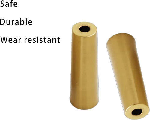 Vista 3 de 4 tapas de metal para patas de silla, fundas inferiores para patas de muebles, puntas de patas de silla, tapas protectoras redondas para piso