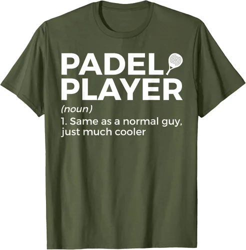 Vista 50 de Camiseta de Padel Player Definition Padel Tenis, Negro