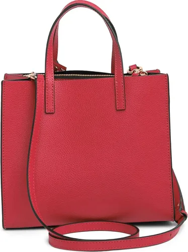 Vista 2 de Marc Jacobs Bolso de cuero Mini Grind, Rojo Savvy