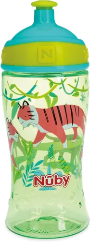 Vista 4 de Nuby Impreso Kids Pop Up Sipper Botella de agua - 12 oz