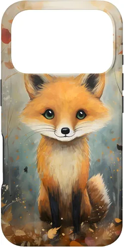 Vista 30 de Cute Fox Fall Woodland Forest Autumn Leaves Case for iPhone 17
