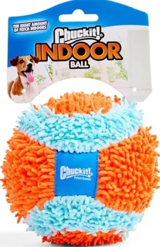 Vista 10 de Chuckit! ¡Tíralo! Juguete de perro ardilla interior Juguete interactivo para perros para aburrimiento y juego de búsqueda en interiores con diseño