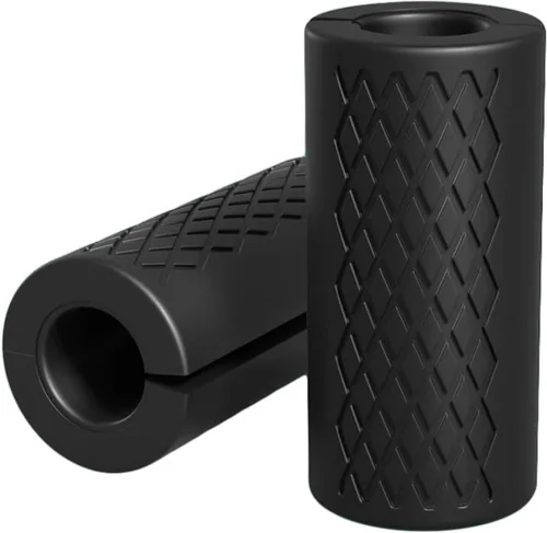 Vista 8 de Fat Grips for Dumbbells,Barbell,Pull Up Bar, Thick Grip Handle for Workout Azul