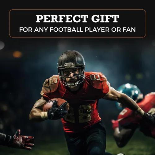 Vista 7 de HAMMET Fútbol personalizado – Fútbol de cuero compuesto personalizado con tu nombre o texto – Regalo ideal para hijo, hija, niño o niña