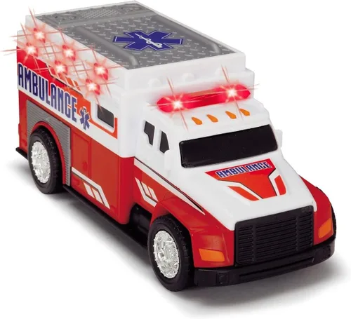 Vista 2 de Dickie Toys Hong Kong Ltd Toys - Ambulancia de acción, 6