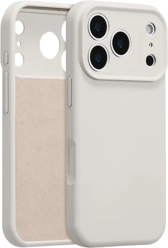 Vista 73 de Funda de silicona para iPhone Air, con [protección completa de la cámara] [forro de microfibra suave antiarañazos], funda de silicona líquida ultra