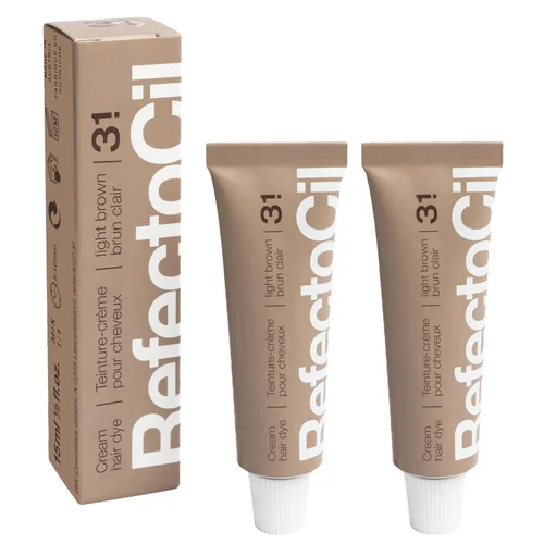 Vista 8 de RefectoCil Cream Hair Dye 2-Pack – Professional Long-Lasting Hair Tint Twin Pack for Regular Users and Salons – Use With 3% Developer