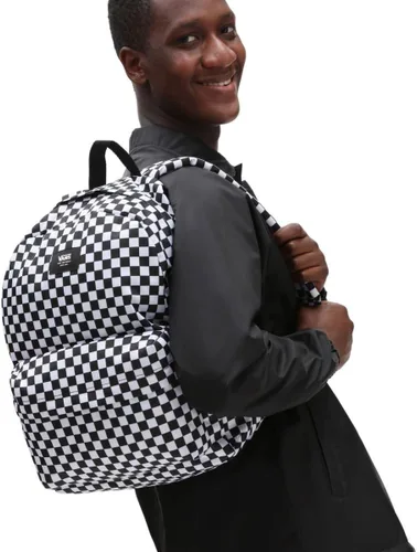 Vista 6 de Vans Old Skool H2O Mochila para hombre, tablero de ajedrez negroblanco, talla única, BlancoNegro, Classic